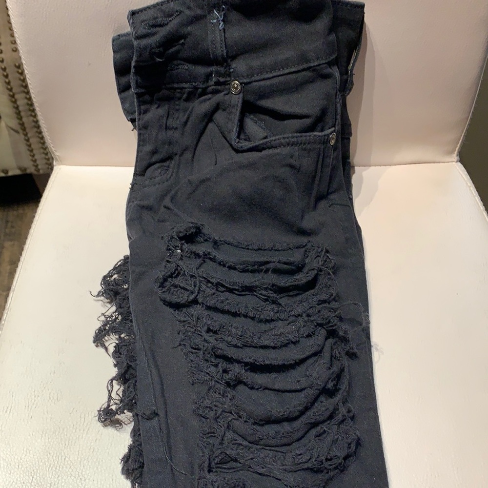 Jean stretchy shorts